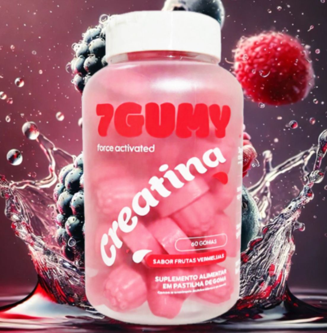 1 Unidade 7Gumy Frutas Vermelhas