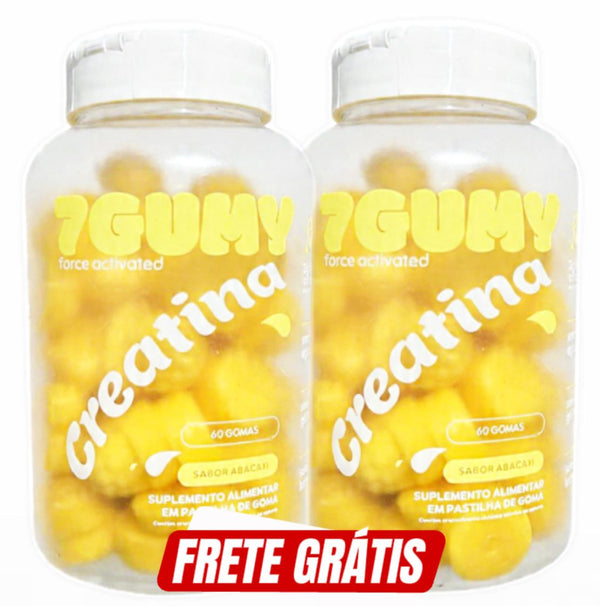 Creatina 7gumy Abacaxi 2 Unidades