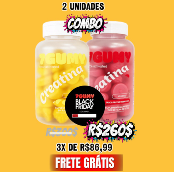 2 unidades 7gumy COMBO MISTO